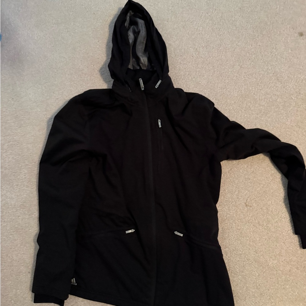 adidas Women's Black Golf Sweater (water resistant)